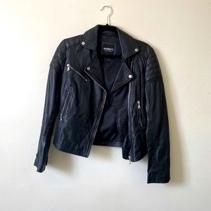 Barney's Originals Genuine Leather Motocycle Jacket